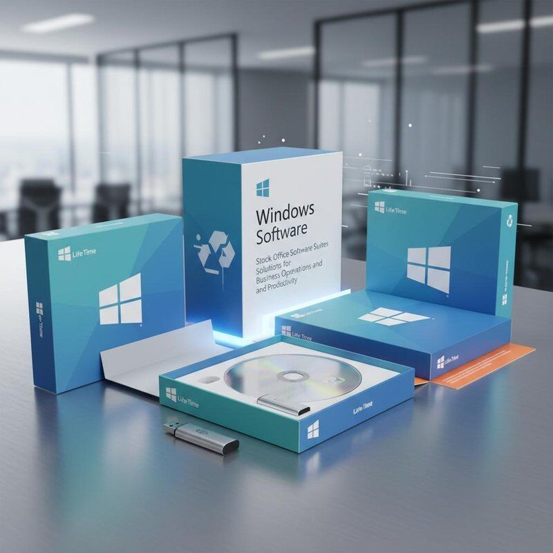 Waktu Hidup Menggunakan Perangkat Lunak Microsoft Windows Stock Office Software Suites Solusi untuk Operasi Bisnis dan Produktivitas