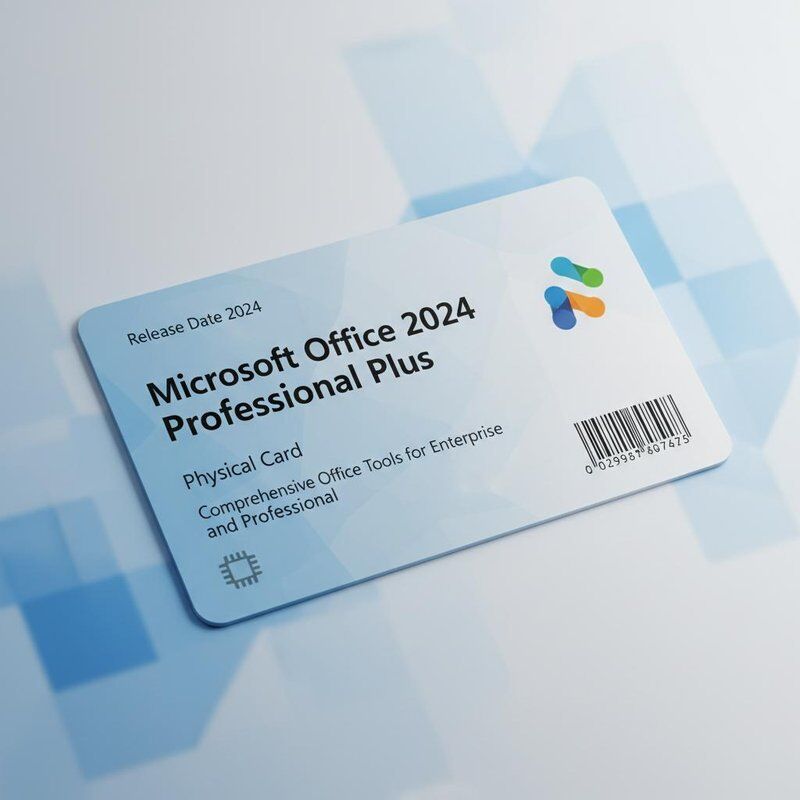 Tanggal rilis 2024 Microsoft Office 2024 Professional Plus Kartu Fisik Alat Kantor Komprehensif untuk Perusahaan dan Profesional