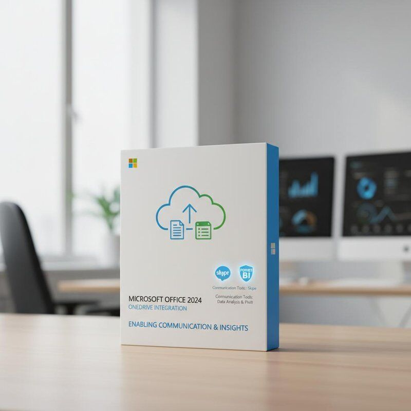 Integrasi OneDrive Microsoft Office 2024 Menawarkan Alat Komunikasi Skype dan Alat Analisis Data Power BI Memungkinkan Komunikasi